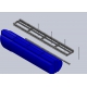 Plastový plavák modul 1200 - stred