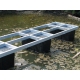 Pontón 6x2m s plastovými plavákmi